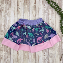 Load image into Gallery viewer, RTS girly Dino Skirt
