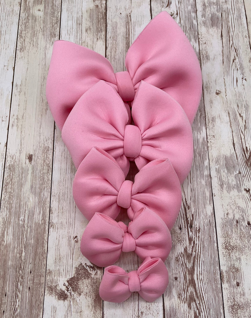 RTS Pink swim/puff bows