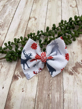 Load image into Gallery viewer, RTS Buffalo Reindeer Bows
